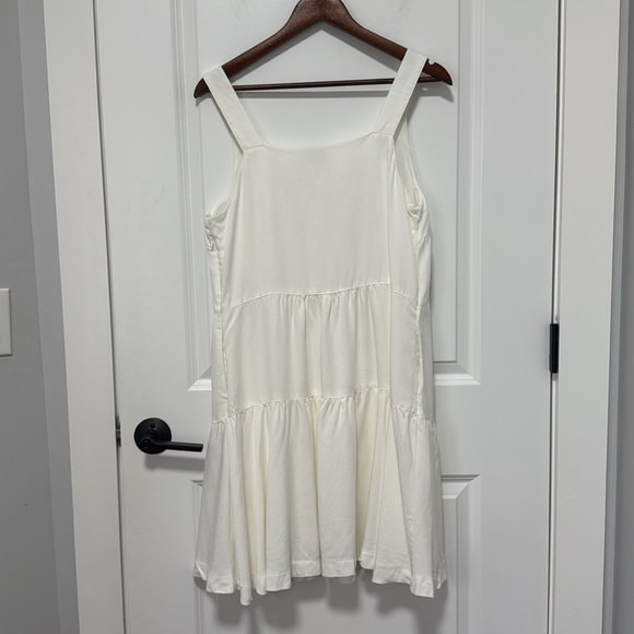 Cremieux Women’s white Sleeveless Dress Bottom Flare Size 8 - Picture 5 of 8